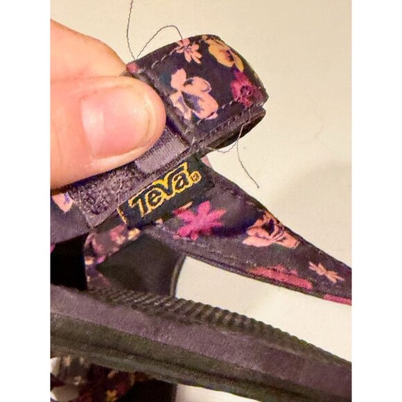 Teva Original Universal Floral Sport Sandals Size 8 Adjustable Strap Outdoor - Picture 6 of 8